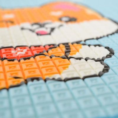 Двулицево термо килимче от XPE пяна BLUE