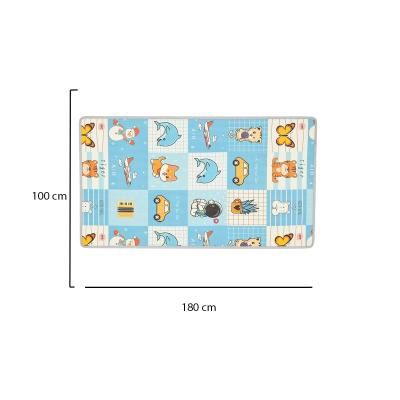 Двулицево термо килимче от XPE пяна BLUE