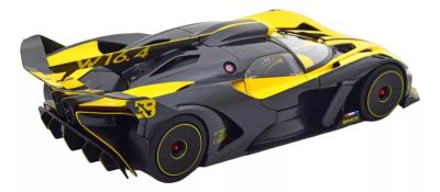 Метална кола Bugatti Bolide Bburago 1/18 жълт
