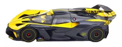 Метална кола Bugatti Bolide Bburago 1/18 жълт