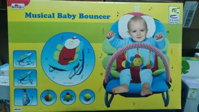 CHIPOLINO Музикален шезлонг BEAR