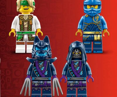Конструктор LEGO NINJAGO 71805 Боен роботски пакет на Джей