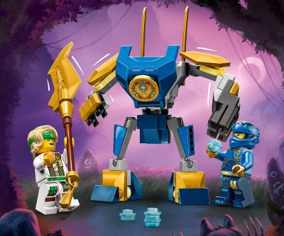 Конструктор LEGO NINJAGO 71805 Боен роботски пакет на Джей