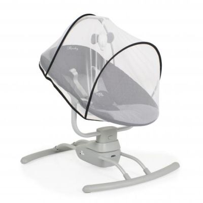 Електрическа бебешка люлка ROCKY СИВ