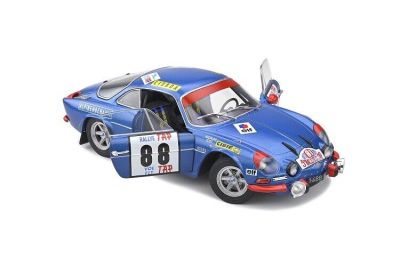 Метален автомобил Renault Alpine A110 1600S Rally Portugal 1971 Jean Todt Solido 1/18 - 1804202 