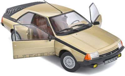 Метален автомобил Renault Fuego Turbo Sepia 1980 Solido 1/18 - 1806403