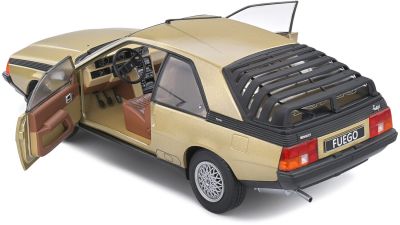 Метален автомобил Renault Fuego Turbo Sepia 1980 Solido 1/18 - 1806403
