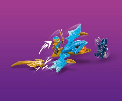 Конструктор LEGO NINJAGO 71802 Нападение с дракона на Ния