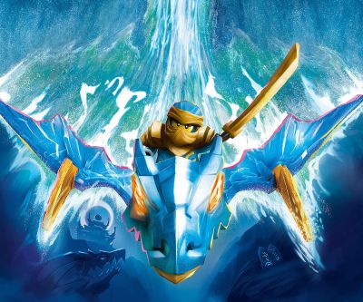 Конструктор LEGO NINJAGO 71802 Нападение с дракона на Ния