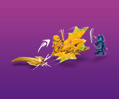 Конструктор LEGO NINJAGO 71803 Нападение с дракона на Арин