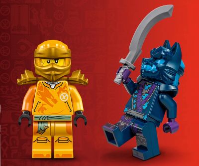 Конструктор LEGO NINJAGO 71803 Нападение с дракона на Арин