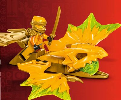 Конструктор LEGO NINJAGO 71803 Нападение с дракона на Арин