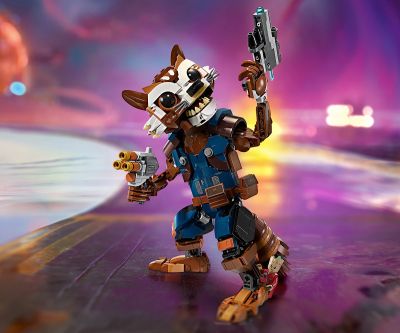 Конструктор LEGO Marvel Super Heroes 76282 Ракета и бебе Грут