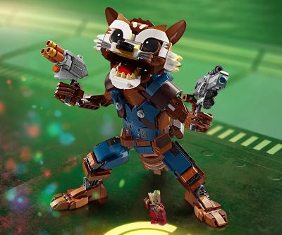 Конструктор LEGO Marvel Super Heroes 76282 Ракета и бебе Грут