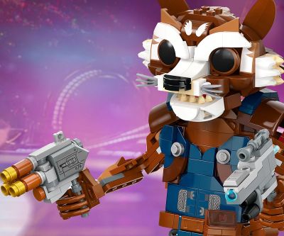 Конструктор LEGO Marvel Super Heroes 76282 Ракета и бебе Грут