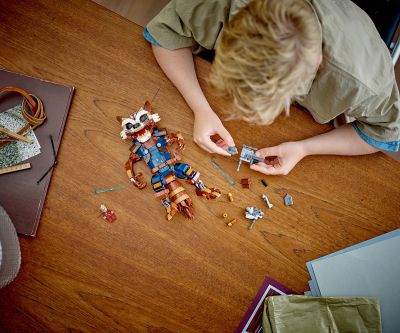 Конструктор LEGO Marvel Super Heroes 76282 Ракета и бебе Грут