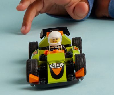 Конструктор LEGO City Great Vehicles 60399 Зелена състезателна кола