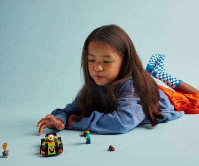 Конструктор LEGO City Great Vehicles 60399 Зелена състезателна кола