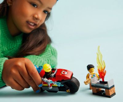 Конструктор LEGO City Fire 60410 Противопожарен мотоциклет
