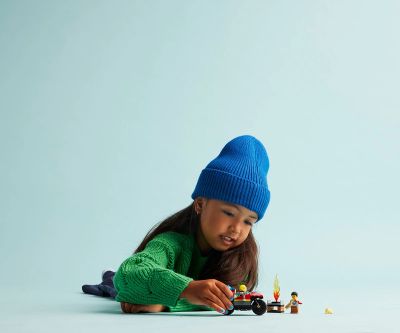 Конструктор LEGO City Fire 60410 Противопожарен мотоциклет