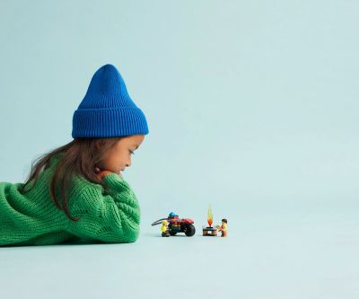 Конструктор LEGO City Fire 60410 Противопожарен мотоциклет