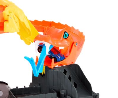 Игрален комплект Змия в магазина за пица Hot Wheels City - Mattel HTN81