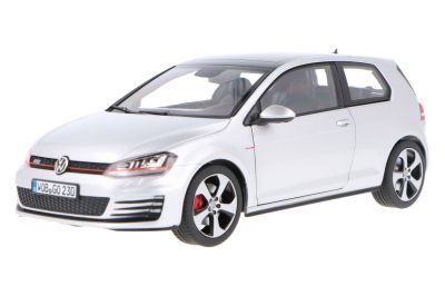 Метална кола Volkswagen Golf GTI 2013 Reflex Silver Norev 1:18 - 188551
