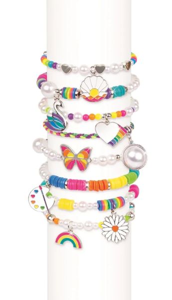 Make It Real направи си гривни Rainbow and Pearls 1729