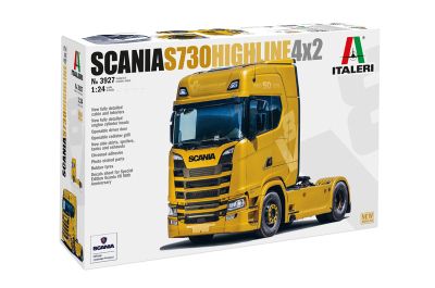 Сглобяем камион Scania S730 Highline 4x2 1/24 ITALERI 3927