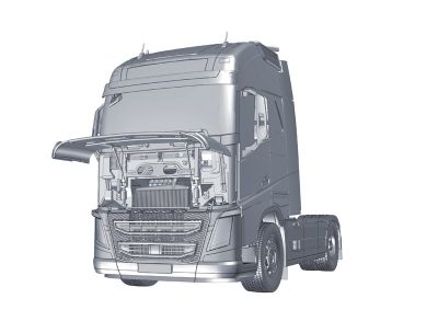 Сглобяем камион VOLVO FH16 GLOBETROTTER XL 1/24 ITALERI 3940