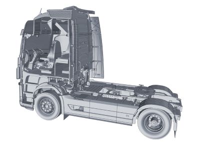 Сглобяем камион VOLVO FH16 GLOBETROTTER XL 1/24 ITALERI 3940