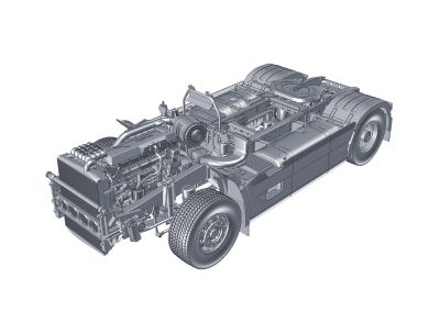 Сглобяем камион VOLVO FH16 GLOBETROTTER XL 1/24 ITALERI 3940