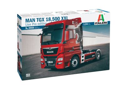 Сглобяем камион MAN TGX 18.500 XXL Lion Pro Edition 1/24 ITALERI 3959