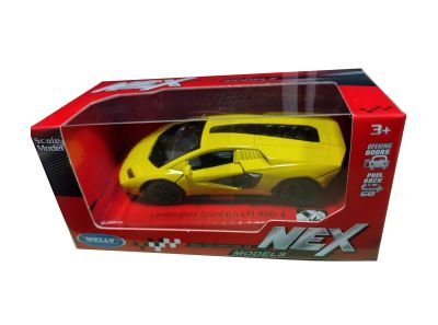 Металeн автомобил Lamborghini Countach LPI 800-4 Welly 1:34 