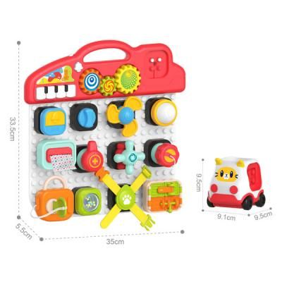 Бебешки музикален монтесори център с блокчета Huanger HE8081