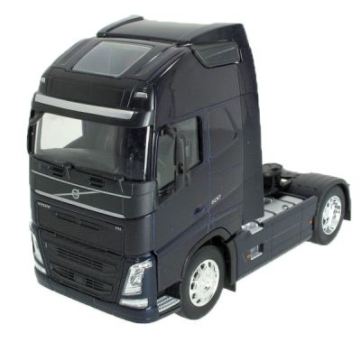 Метален камион влекач Volvo FH WELLY 1/32 син