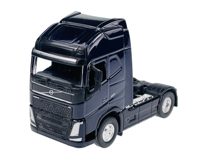 Метален камион влекач Volvo FH WELLY 1/32 син