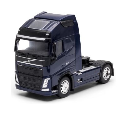 Метален камион влекач Volvo FH WELLY 1/32 син