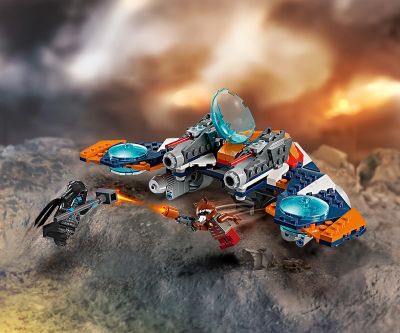 Конструктор LEGO Marvel Super Heroes 76278 Корабът Warbird на Ракета срещу Ронан