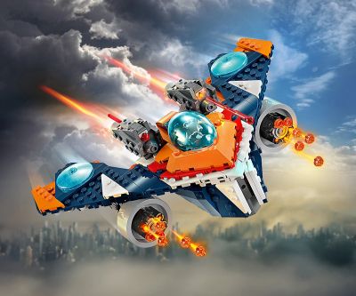 Конструктор LEGO Marvel Super Heroes 76278 Корабът Warbird на Ракета срещу Ронан
