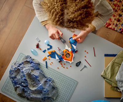 Конструктор LEGO Marvel Super Heroes 76278 Корабът Warbird на Ракета срещу Ронан