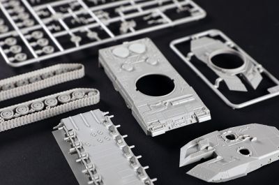 Танк за сглобяване German Leopard 2A6 Main Battle Tank 1:72 TRUMPETER 7191