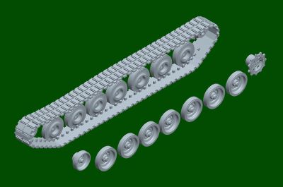 Танк за сглобяване German Leopard 2A6 Main Battle Tank 1:72 TRUMPETER 7191