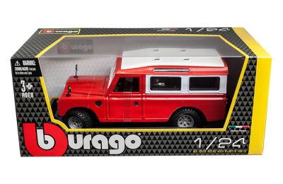 Метален джип Land Rover Burago 1/24 