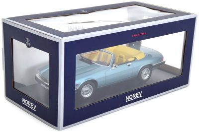 Метална кола Jaguar XJ-S 5.3 H.E. Convertible 1988 Norev 1:18 - 182635
