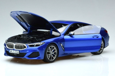 Метална кола BMW M850i 2019 Blue Norev 1:18 - 183286