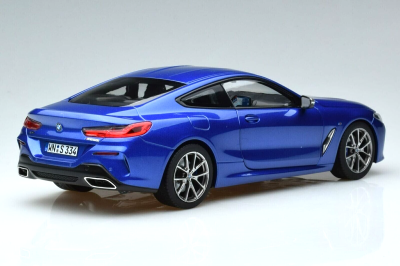 Метална кола BMW M850i 2019 Blue Norev 1:18 - 183286