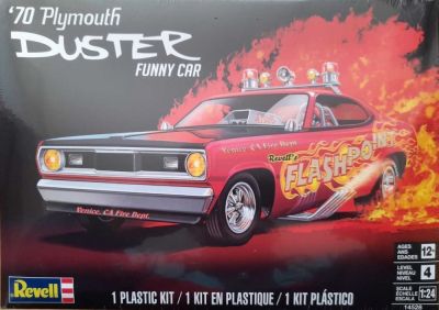 Сглобяем автомобил Плимут Duster 1970 Revell R14528