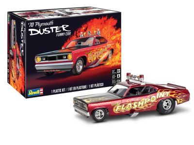 Сглобяем автомобил Плимут Duster 1970 Revell R14528