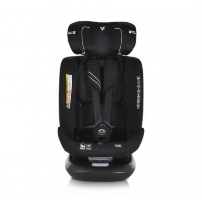 Детски стол за кола Cangaroo QUILL I-SIZE 40-150СМ ЧЕРЕН